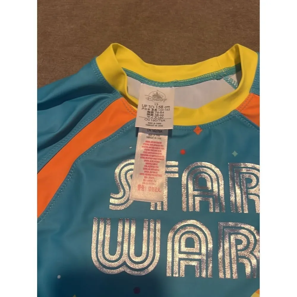 Disney parks girls rash guard swim top -Star Wars‎